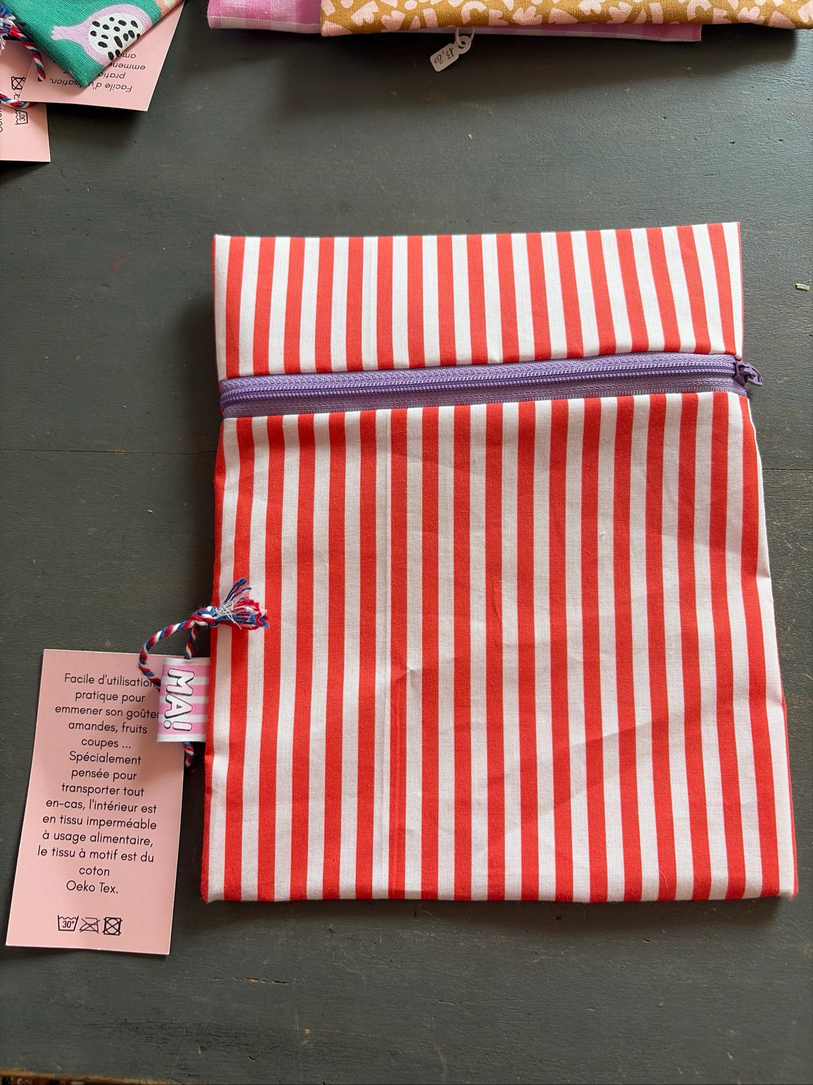 Pochette à goûter 